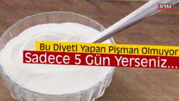 5 Günlük Yoğurt Diyeti