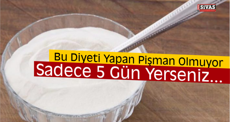 5 Günlük Yoğurt Diyeti