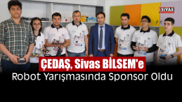 ÇEDAŞ, BİLSEM’e Robot Malzemesi Desteği Verdi