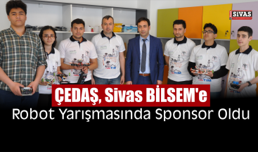 ÇEDAŞ, BİLSEM’e Robot Malzemesi Desteği Verdi