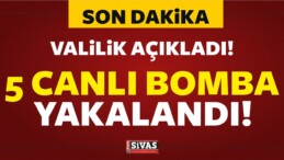 5 Canlı Bomba Yakalandı!