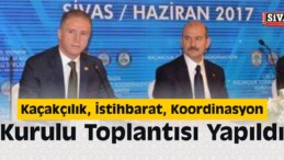 Kaçakçılık, İstihbarat, Koordinasyon Kurulu Toplantısı