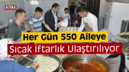 Gürün’de Her Gün 550 Aileye İftarlık Ulaştırılıyor