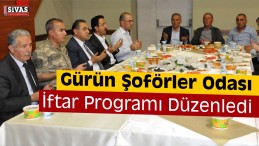 Gürün Şoförler ve Otomobilciler Odası İftar Programı