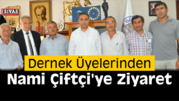 Dernek Üyelerinden Gürün Belediye Başkanına Ziyaret