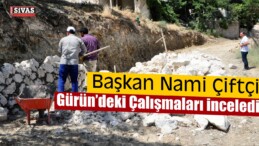 Gürün’de Altyapı Çalışmaları