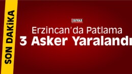 Erzincan’da Askeri Aracın Geçişi Sırasında Patlama