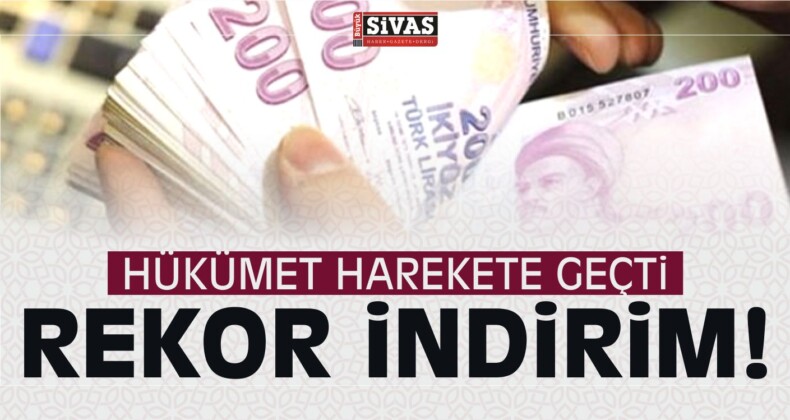 Hükümet Harekete Geçti! Büyük indirim Geliyor