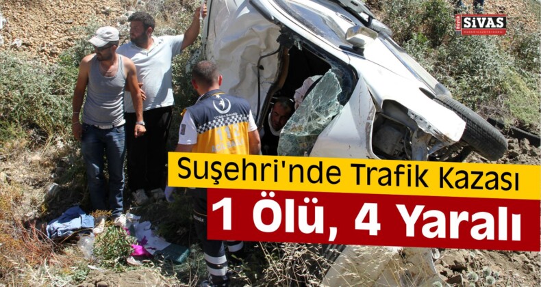 Sivas’ta Trafik Kazası