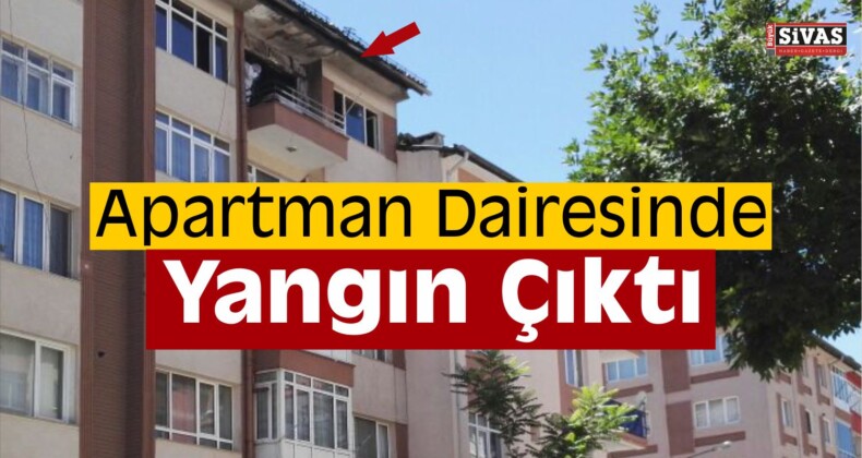 Sivas’ta Korkutan Yangın