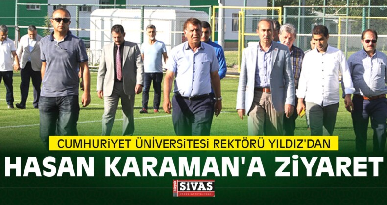 Cumhuriyet Üniversitesi Rektörü Yıldız’dan Karaman’a Ziyaret