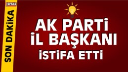 AK Parti İl Başkanı İstifa Etti