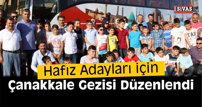 Hafız Adaylarına Çanakkale Gezisi