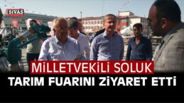 Milletvekili Soluk Tarım Fuarını Ziyaret Etti