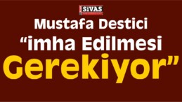 Destici: “Türkiye’nin Bu Silahları İmha Etmesi Gerekiyor”