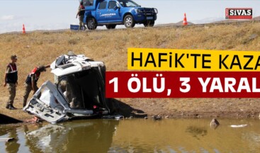 Sivas’ta Trafik Kazası: 1 Ölü, 3 Yaralı