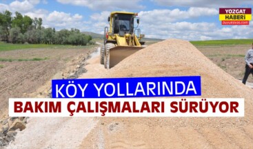 Sorgun’da Köy Yollarında Bakım Çalışmaları Sürüyor