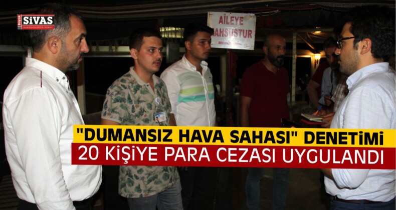 Suşehri’nde “Dumansız Hava Sahası” Denetimi