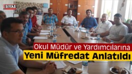 Ulaş’ta Yeni Müfredat Anlatıldı