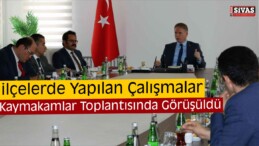 Vali Gül, Kaymakamlarla Buluştu