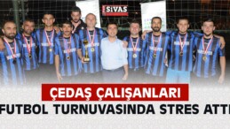 ÇEDAŞ Çalışanları Futbol Turnuvasında Stres Attı