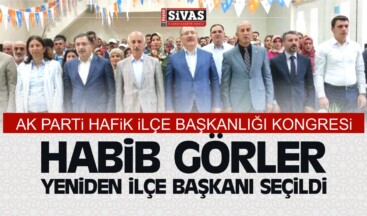 AK Parti Hafik ilçe Başkanlığı Kongresi Gerçekleştirildi
