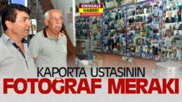 Kırıkkale’de Kaporta Ustasının Fotoğraf Merakı