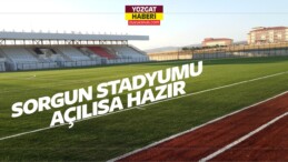 Sorgun Stadyumu Açılışa Hazır