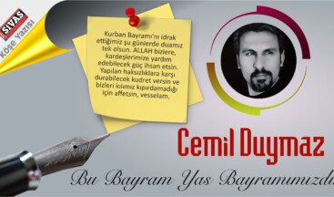 Bu Bayram Yas Bayramımızdır