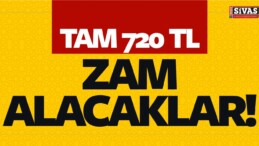 Emeklilere Müjde! Tam 720 TL Zam Alacaklar!