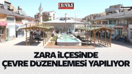 Zara ilçesinde Çevre Düzenlemesi Yapılıyor