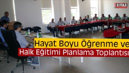 Şarkışla’da Eğitim Konulu Toplantı