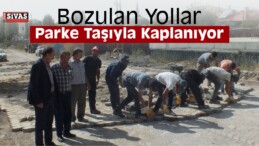 Ulaş’ta Yollar Parke Taşıyla Kaplanıyor