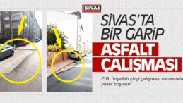 Sivas Belediyesi Asfaltlama Çalışmaları Devam Ediyor