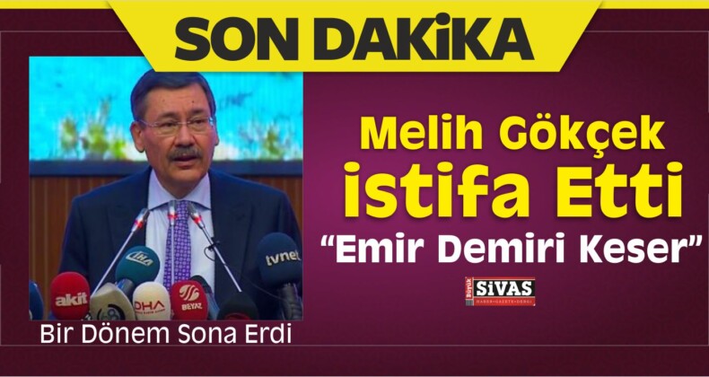 Melih Gökçek Canlı Yayında İstifa Etti!