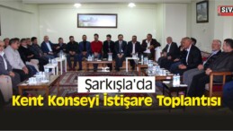 Şarkışla’da Kent Konseyi İstişare Toplantısı