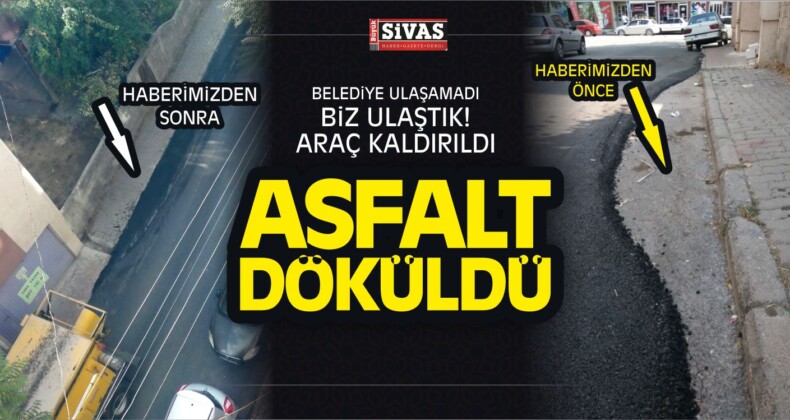 Altuntabak Mahallesindeki Yamalı Asfalt Krizi Çözüldü