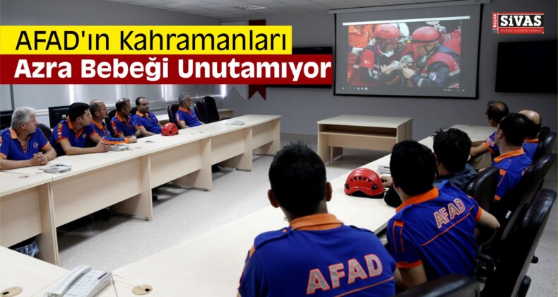 AFAD’ın Kahramanları Minik Azra’yı Unutamıyor