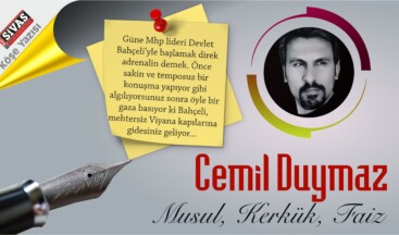 Cemil Duymaz “Musul, Kerkük, Faiz”