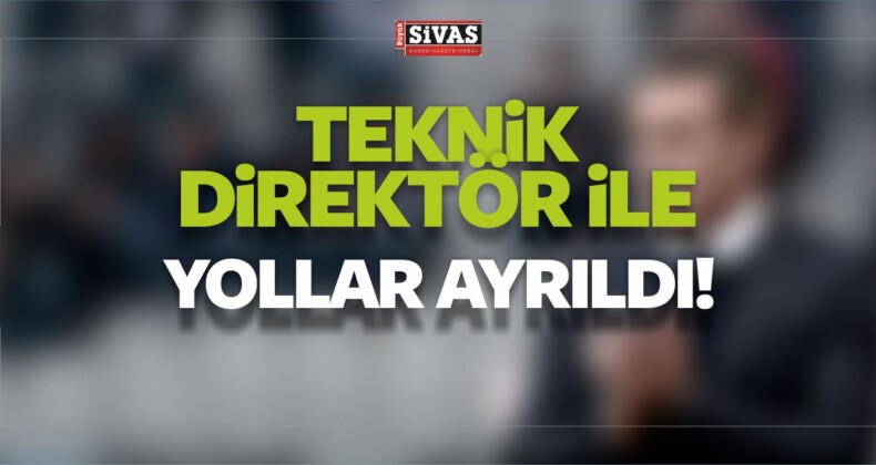 Teknik Direktör İle Yollar Ayrıldı! Resmi Açıklama Bekleniyor