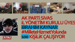 AK Parti İl Yönetim Kurulu Üyesi ibrahim Kaynar Çalışıyor