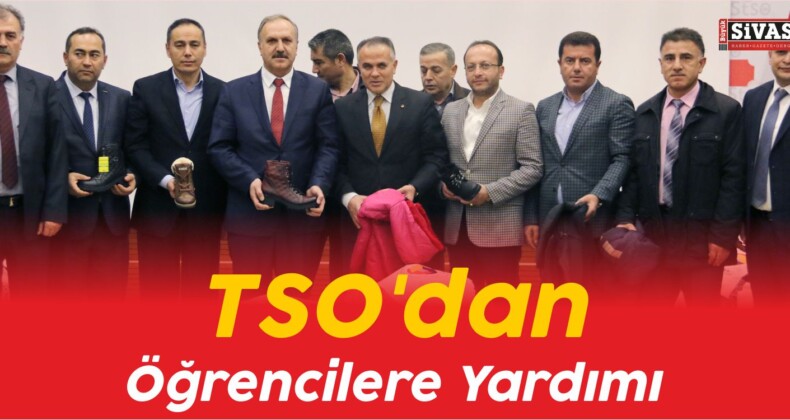 TSO’dan Öğrencilere Kaban Ve Ayakkabı Yardımı