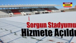 Sorgun Stadyumu Hizmete Açıldı