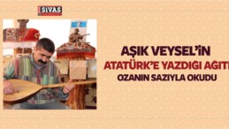 Aşık Veysel’in Atatürk’e Yazdığı Ağıtı Ozanın Sazıyla Okudu