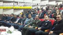 Gemerek’te 24 Kasım Öğretmenler Günü Dolayısıyla Tören Düzenlendi