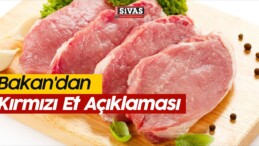 Gıda, Tarım ve Hayvancılık Bakanı Fakıbaba’dan Et Açıklaması