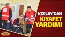 Kızılay’dan Kıyafet Yardımı