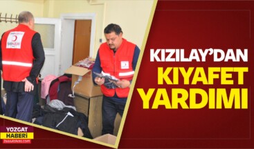 Kızılay’dan Kıyafet Yardımı