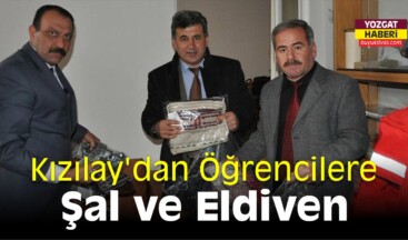 Kızılay’dan Öğrencilere Şal ve Eldiven