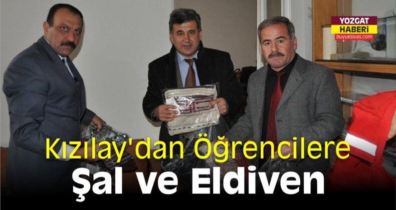 Kızılay’dan Öğrencilere Şal ve Eldiven